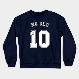 No Glu-10 Football (white) Crewneck Sweatshirt